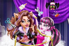 Дракулаура Шьет Клодин - Draculaura Tailor for Clawdeen